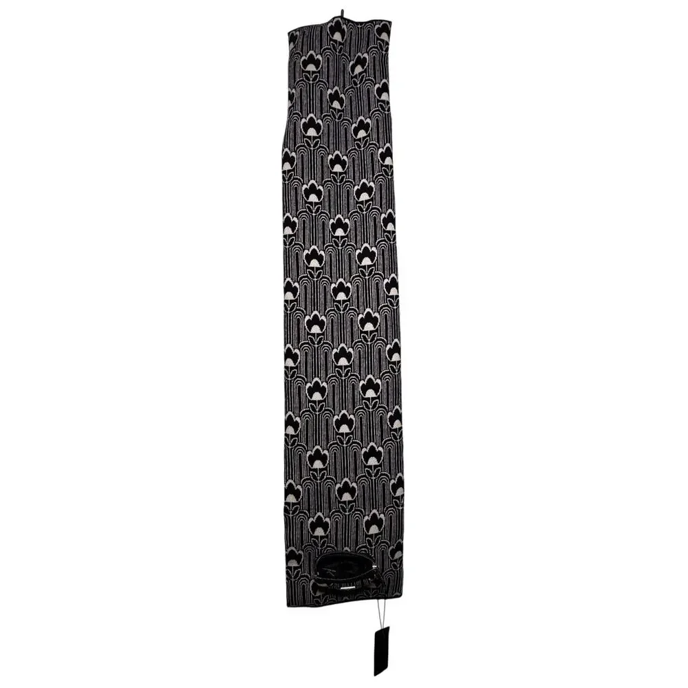 Prada Wool Floral Print Scarf NWT